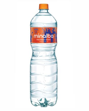 Água Mineral Minalba com Gás 1,5L