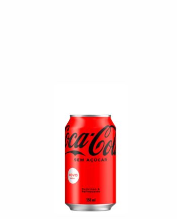 Refrigerante Coca-Cola sem Açucar Lata 350ml