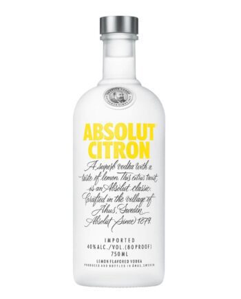 Vodka Absolut Citron 750ml