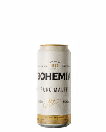 Cerveja Bohemia Puro Malte Latão 473ml