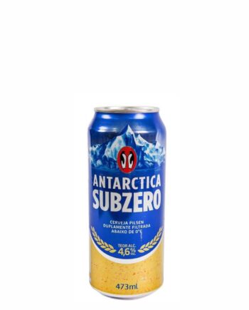 Cerveja Antarctica Sub Zero Latão 473ml