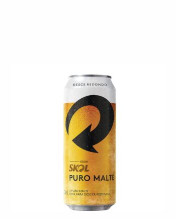 Cerveja Skol Puro Malte Latão 473ml