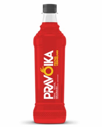 Vodka Pravoika Frutas Vermelhas 500ml