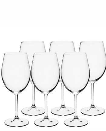Kit 6 Taças Cristal Bohemia Colibri 580ml