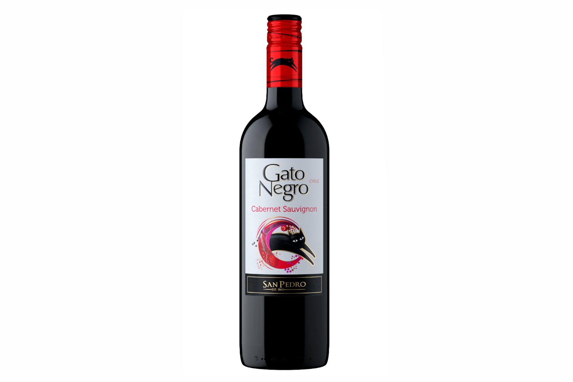 Vinho Chileno Gato Negro Cabernet Sauvignon Tinto 750ml