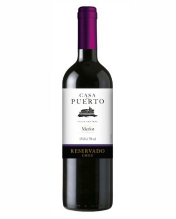 Vinho Chileno Casa Del Puerto Merlot Tinto 750ml