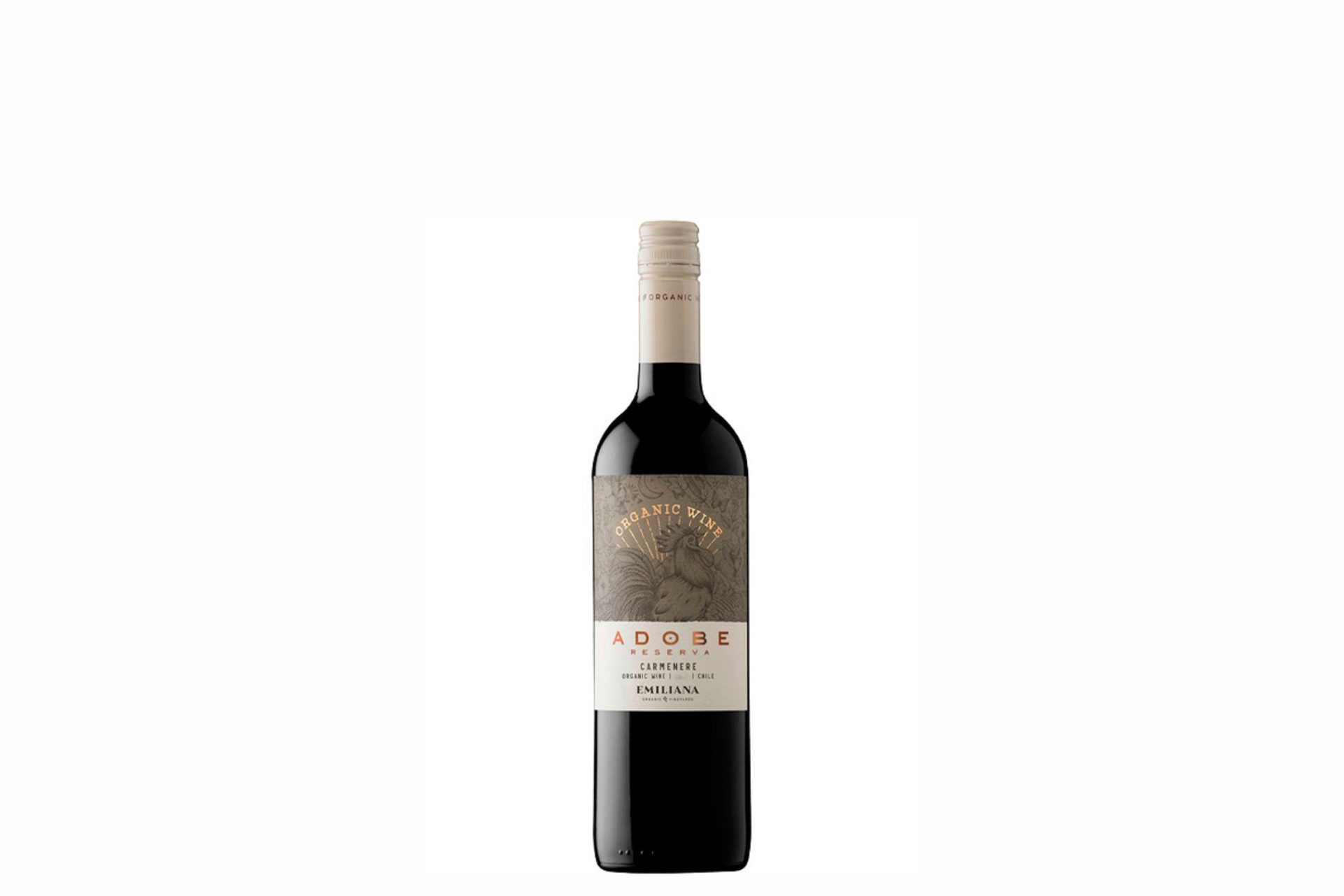 Vinho Chileno Emiliana Adobe Reserva Carmenere Tinto 375ml