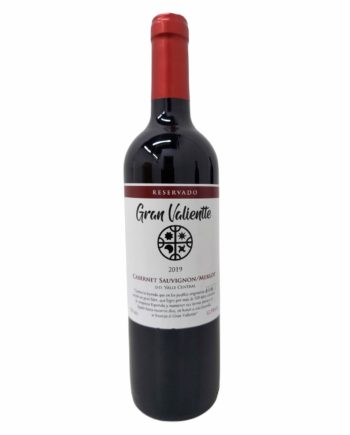 Vinho Chileno Gran Valientte Cabernet Sauvignon / Merlot Tinto 750ml