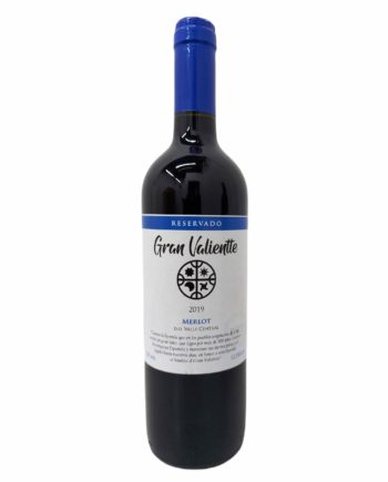 Vinho Chileno Gran Valientte Merlot Tinto 750ml