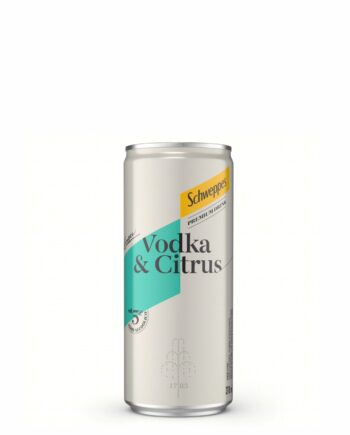 Vodka e Citrus Schweppes Lata 310ml