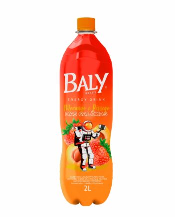 Energético Baly Morango e Pêssego 2L